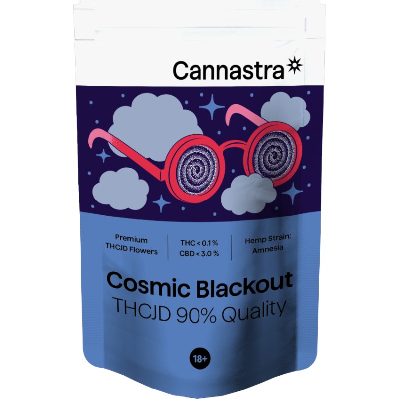 Cosmic Blackout THC-JD Amnesia Blüten